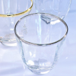 Szklanka kryształowa platynowa linia 320 ml DESIRE Platino 1