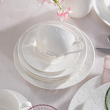 elegancki serwis kawowy porcelanowy szkliwiony ręcznie do jadalni