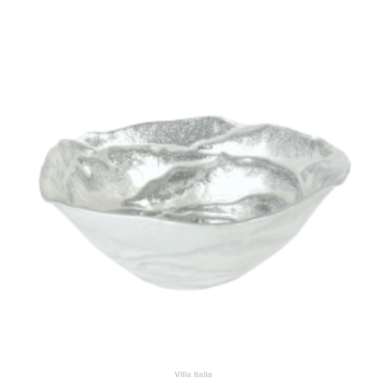 Salaterka miseczka szklana 15 cm AMANDA Silver