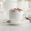 Filiżanka do kawy herbaty porcelanowa 250 ml MESYNA WHITE 4