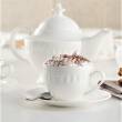 Filiżanka do kawy herbaty porcelanowa 250 ml MESYNA WHITE  6