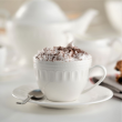 Filiżanka do kawy herbaty porcelanowa 250 ml MESYNA WHITE  5
