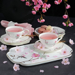 Filiżanka do herbaty porcelanowa 200 ml ze spodkiem SPIRIT of JAPAN 8