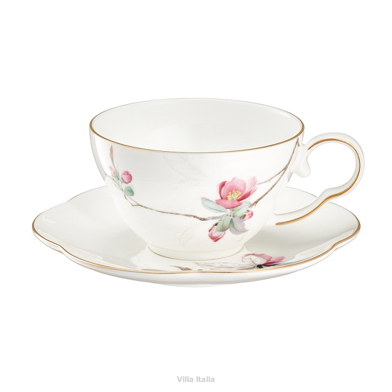 Filiżanka do herbaty porcelanowa 200 ml ze spodkiem SPIRIT of JAPAN