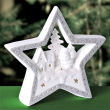 Lampion porcelanowy CHRISTMAS - LED Gwiazda 1