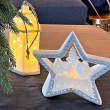 Lampion porcelanowy CHRISTMAS - LED Gwiazda 2