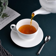 Porcelanowa filiżanka do herbaty o pojemności 220 ml do jadalni