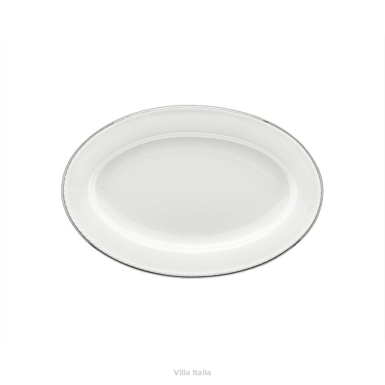 Półmisek porcelanowy z platyną