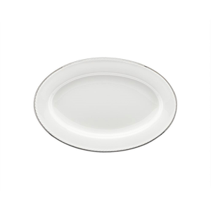 Półmisek owalny porcelanowy platynowa linia 28 cm FLORIAN