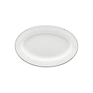 Półmisek owalny porcelanowy platynowa linia 28 cm FLORIAN