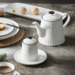 Dzbanek do herbaty porcelanowy 1 litr PILLAR 3