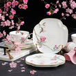Komplet talerzy deserowych 19 cm 6 sztuk porcelana SPIRIT of JAPAN 4
