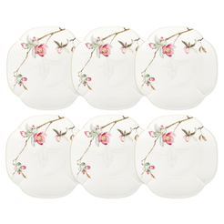 Komplet talerzy deserowych 19 cm 6 sztuk porcelana SPIRIT of JAPAN