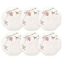 Komplet talerzy deserowych 19 cm 6 sztuk porcelana SPIRIT of JAPAN