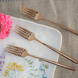 Komplet widelczyków do ciasta 6 sztuk MARIZA COPPER 2