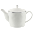 Serwis kawowy porcelanowy na 6 osób BARI PLATIN 9