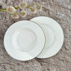 Komplet talerzy porcelanowych dla 1 osoby UNICO 153