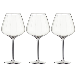 Kieliszki do wina 530 ml 6 sztuk FELICE PLATIN