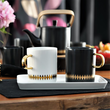 Kubek do kawy czarny porcelanowy 340 ml GAJA BLACK 5