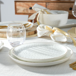 ozdobny porcelanowy serwis obiadowy na stół Villa Italia