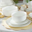 elegancki serwis porcelanowy do obiadu i kolacji