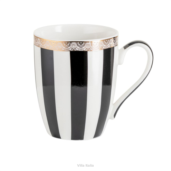 elegancki kubek porcelanowy do kawy i herbaty