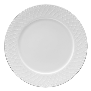 Talerz płytki porcelanowy 28 cm ROMA PLATIN