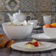 Salaterka porcelanowa Miseczka śniadaniowa 15 cm BARI PLATIN 4