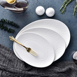 Nowoczesna zastawa stołowa GLORIETTA z białej porcelany