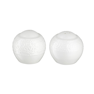 Solniczka z pieprzniczką porcelanowe GLORIETTA