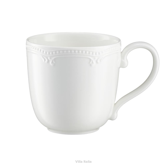 Kubek z wypukłym zdobieniem, z porcelany wzmocnionej
