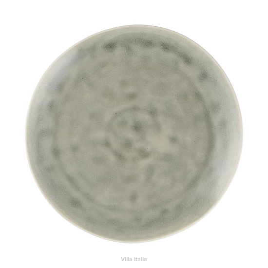 Talerzyk deserowy szary z kamionki 20 cm OPAL GREY