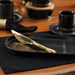 Talerz do ciasta 30 cm GAJA BLACK 4