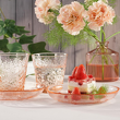 Komplet szklanek różowych 270 ml 6 sztuk RENEE 3