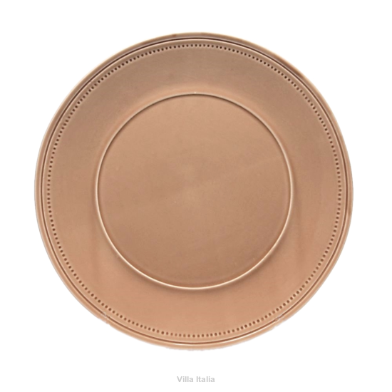 Półmisek okrągły 32 cm ciemny beż PORTO 