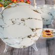 Talerzyk deserowy porcelanowy 20 cm MARMO GOLD 2