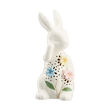 Zajączek porcelanowy ażurowy 22,5 cm Lampion LED LAURA 1
