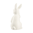 Zajączek porcelanowy ażurowy 22,5 cm Lampion LED LAURA 2