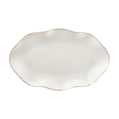 Półmisek owalny porcelanowy 30 cm SANDRINE