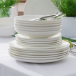 Serwis obiadowy porcelanowy na 12 osób BOSTON White 4