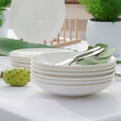 Serwis obiadowy porcelanowy na 12 osób BOSTON White 6
