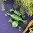 Bombka szklana CUKIEREK green 8 cm 5