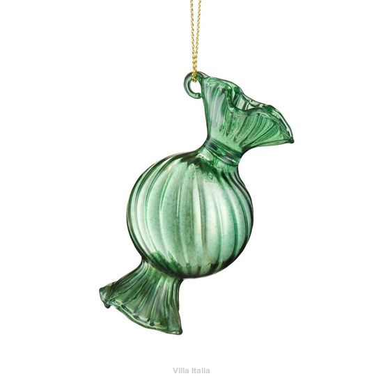 bombka zielona przezroczysta