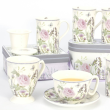 Zestaw 2 kubków porcelanowych 300 ml w pudełku ozdobnym LAVENDER 7