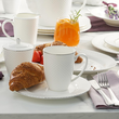 Talerzyk deserowy śniadaniowy porcelanowy 20 cm BARI Platin 4