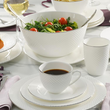 Talerzyk deserowy śniadaniowy porcelanowy 20 cm BARI Platin 9