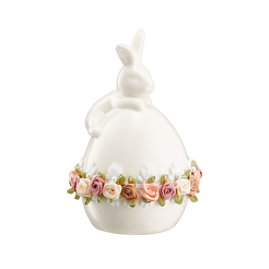 Jajko wielkanocne z zajączkiem 16 cm PRIMAVERA