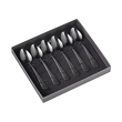 Komplet łyżeczek do herbaty 6 sztuk SLIM BLACK 3