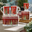 Kubek porcelanowy 300 ml w pudełku ozdobnym NATALE 7