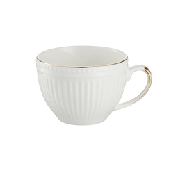 Filiżanka do kawy herbaty 180 ml bez spodka porcelanowa EUNICE